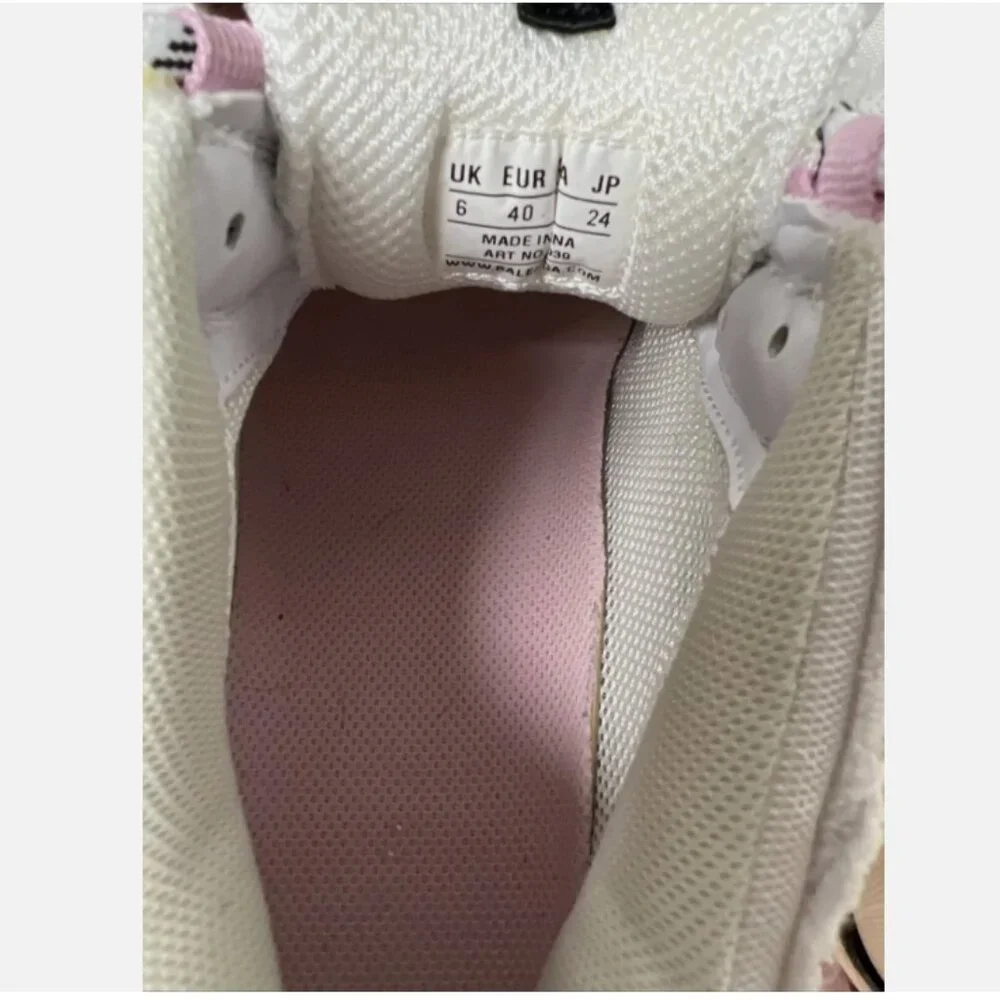 BALENCIAGA TRIPLE S MEN'S SNEAKERS MESH AND LEATHER SIZE 7 - Picture 6 of 7